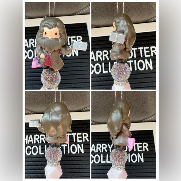 Handmade “Rubeus Hagrid” Beaded Pen - Harry Potter Wizarding World Collection - Picture 3 of 6